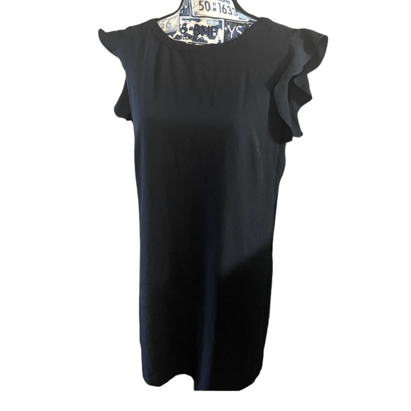 Navy blue LOFT dress size 8 - Picture 2 of 7